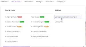 vidnoz ai headshots generator